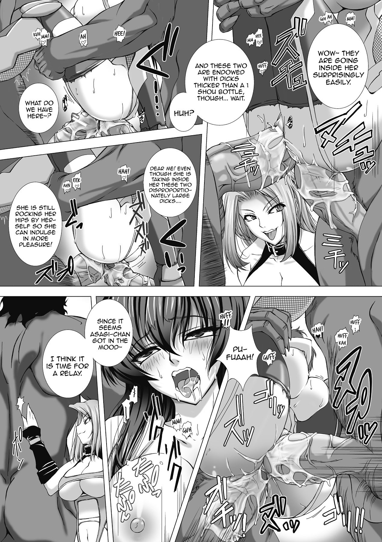 Hentai Manga Comic-Anti-demon Ninja Asagi Embarrassing Dark Game-Read-147